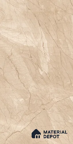 Marble Look Floor & Wall Tile TL 07880 B Shoaling Salmon 4 ft x 2 ft Vitrified Matte Finish - 9 mm | Suitable for Living Room, Bedroom & Dining