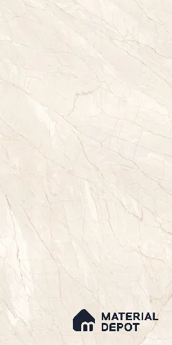 Marble Crema Marfil Wall & Floor Tile TL 07880 Warm Beige 4 ft x 2 ft Matte Finish Vitrified Tile - 9 mm | Suitable For Living Room, Bedroom, Kitchen