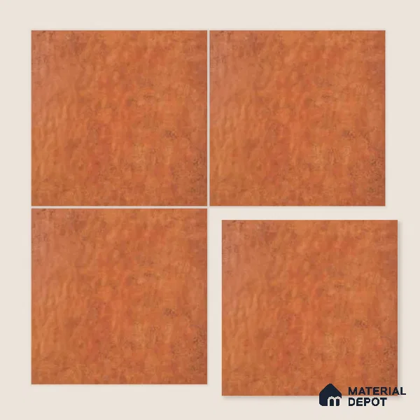 Floor & Wall Tile TL 07883 Sienna Echo 1 ft x 1 ft Ceramic Matte Finish - 7.5 mm | Suitable for Living Room, Bedroom & Dining | Please Expect a Slight Variation of Pattern