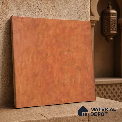 Floor & Wall Tile TL 07883 Sienna Echo 1 ft x 1 ft Ceramic Matte Finish - 7.5 mm | Suitable for Living Room, Bedroom & Dining | Please Expect a Slight Variation of Pattern