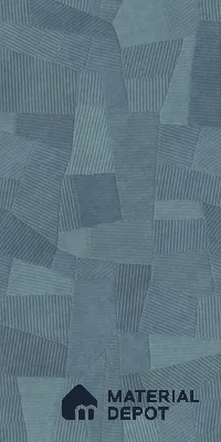 Punch Floor & Wall Tile TL 07889 Levels Aqua Decor - 1 4 ft x 2 ft Matte Finish Vitrified Tile - 9 mm  | Suitable For living Room, Bedroom, Bathroom