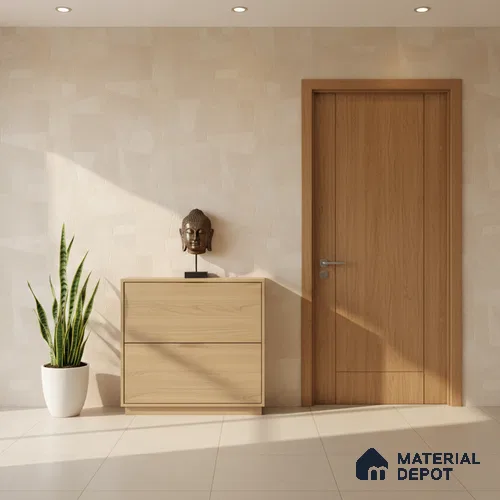 Punch Floor & Wall Tile TL 07890 Levels Beige Decor - 1 4 ft x 2 ft Matte Finish Vitrified Tile - 9 mm | Suitable For living Room, Bedroom, Bathroom