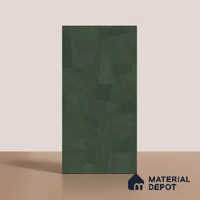 Punch Floor & Wall Tile TL 07893 Levels Forest Decor - 1 4 ft x 2 ft Matte Finish Vitrified Tile - 9 mm  | Suitable For living Room, Bedroom, Bathroom