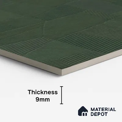 Punch Floor & Wall Tile TL 07893 Levels Forest Decor - 1 4 ft x 2 ft Matte Finish Vitrified Tile - 9 mm  | Suitable For living Room, Bedroom, Bathroom