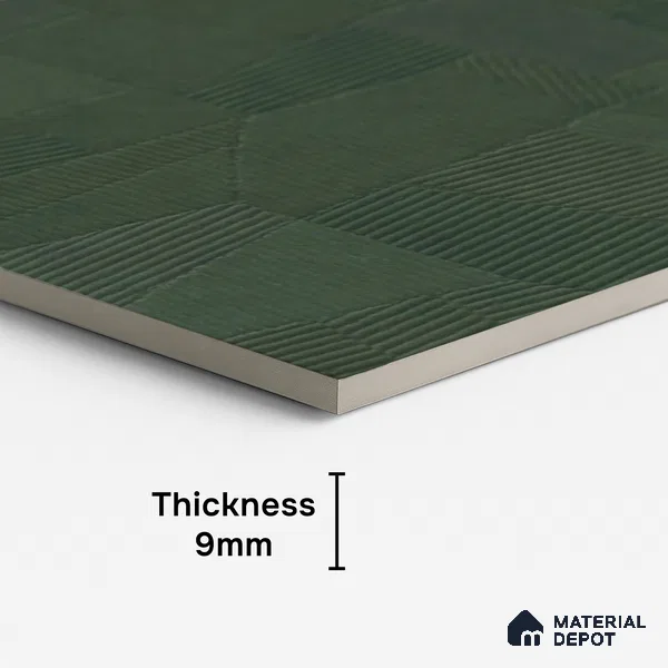 Punch Floor & Wall Tile TL 07893 Levels Forest Decor - 1 4 ft x 2 ft Matte Finish Vitrified Tile - 9 mm | Suitable For living Room, Bedroom, Bathroom