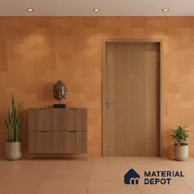Punch Floor & Wall Tile TL 07894 Levels Marigold Decor - 1 4 ft x 2 ft Matte Finish Vitrified Tile - 9 mm  | Suitable For living Room, Bedroom, Bathroom