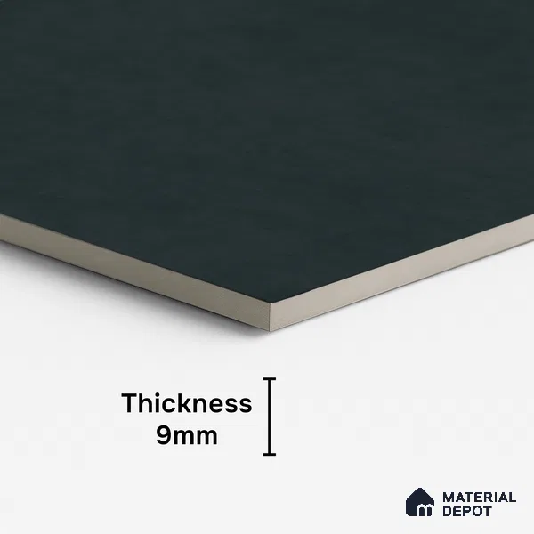 Cement Floor & Wall Tile TL 07898 B Levels Teal 4 ft x 2 ft Matte Finish Endless Vitrified Tile - 9 mm  | Suitable For living Room, Bedroom, Bathroom
