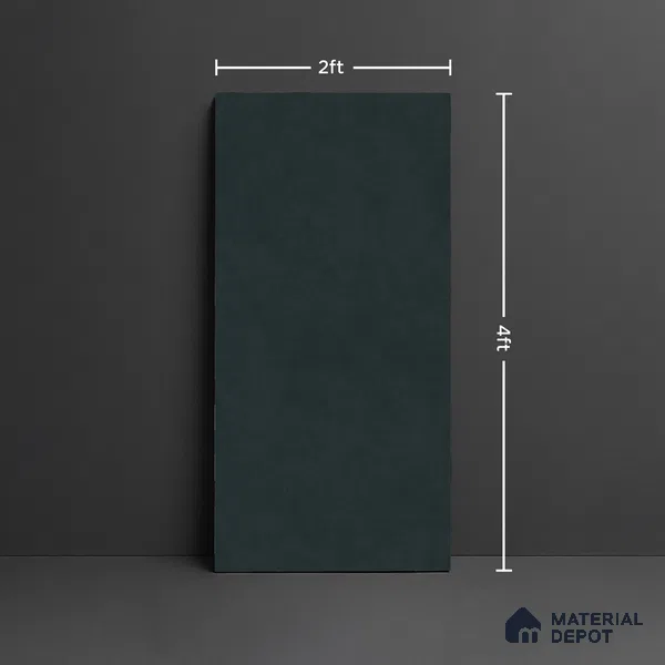 Cement Floor & Wall Tile TL 07898 B Levels Teal 4 ft x 2 ft Matte Finish Endless Vitrified Tile - 9 mm  | Suitable For living Room, Bedroom, Bathroom