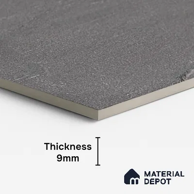 Punch Floor & Wall Tile TL 07900 D Bogota Grey 4 ft x 2 ft Matte Finish Endless Vitrified Tile - 9 mm  | 4 Random Designs | Suitable For living Room, Bedroom, Bathroom