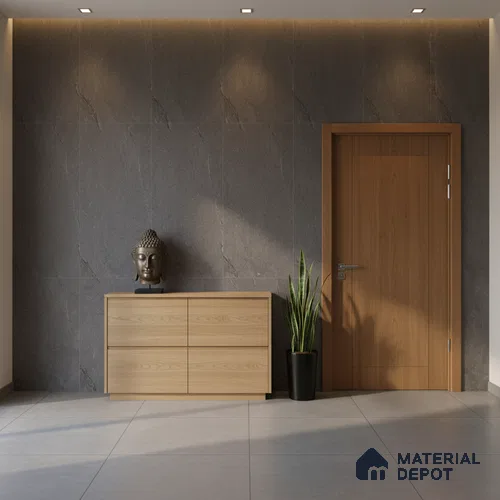 Punch Floor & Wall Tile TL 07900 D Bogota Grey 4 ft x 2 ft Matte Finish Endless Vitrified Tile - 9 mm | 4 Random Designs | Suitable For living Room, Bedroom, Bathroom