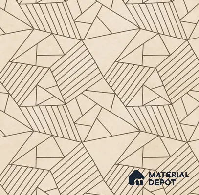 Multifired Moroccan Floor & Wall Tile TL 07955 Lunar Drift 2 ft x 2 ft Vitrified Matte Finish - 9 mm | Suitable for Living Room, Bathroom, Kitchen & Backsplash