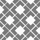 Multifired Moroccan Floor & Wall Tile TL 07959 G Zinc Whisper 12 x 12 inch Vitrified Matte Finish - 9 mm | Suitable for Living Room, Bathroom, Kitchen & Backsplash | Image 01