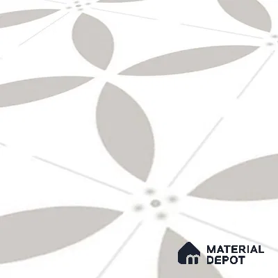 Moroccan Wall & Floor Tile TL 08014 Emberline Multi Colour 1 ft x 1 ft Ceramic Matte Finish - 9 mm | Suitable for Bathroom, Kitchen, Balcony | Please Expect a Slight Variation of Pattern