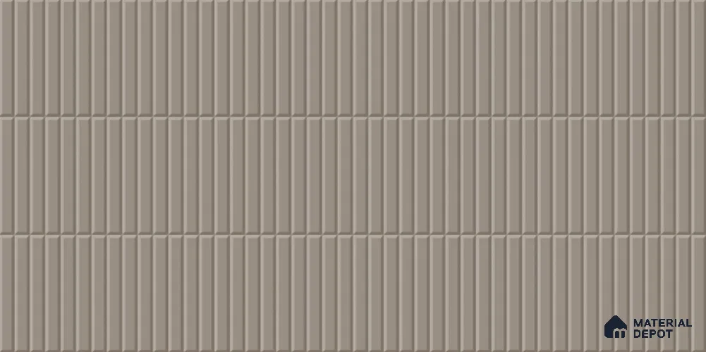 Faux Subway Tile TL 08026 C  Gravel Path Beige 2 ft x 1 ft Ceramic Glossy Finish - 9 mm | Suitable for Bathroom & Kitchen | Please Expect a Slight Variation of Pattern