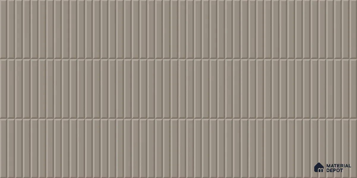 Faux Subway Tile TL 08026 C Gravel Path Beige 2 ft x 1 ft Ceramic Glossy Finish - 9 mm | Suitable for Bathroom & Kitchen | Please Expect a Slight Variation of Pattern