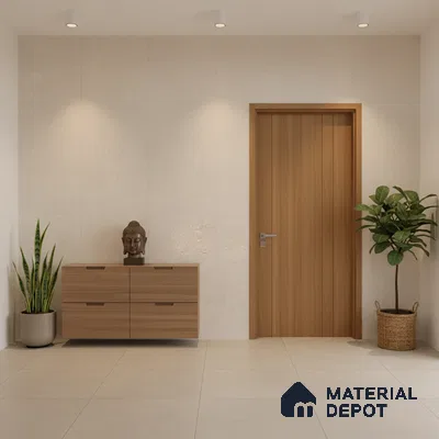 Punch Floor & Wall Tile TL 08031 Saga Beige 4 ft x 2 ft Matte Finish Vitrified Tile - 9 mm | Suitable For Living Room, Bedroom, Bathoom