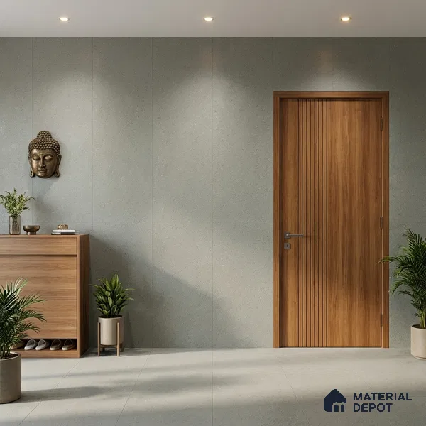 Punch Look Floor & Wall Tile TL 08031 E Saga Green 4 ft x 2 ft Vitrified Matte Finish - 9 mm