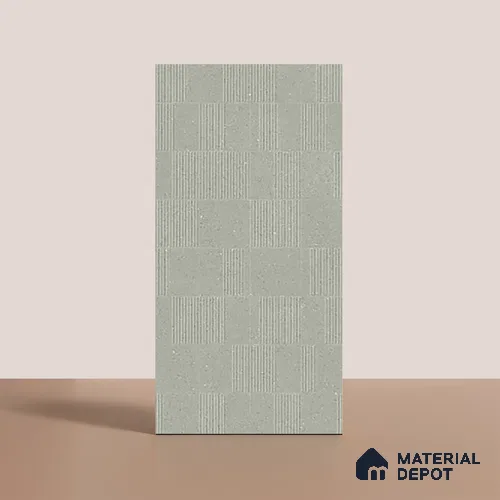 Highlighter Wall Tile TL 08031 F Saga Green Barcode 4 ft x 2 ft Vitrified Matte Finish - 9 mm
