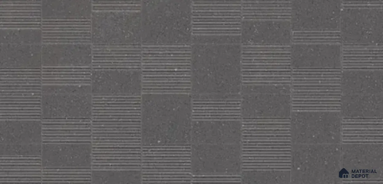 Highlighter Wall Tile TL 08031 H Saga Charcoal Barcode 4 ft x 2 ft Vitrified Matte Finish - 9 mm | Suitable For Bathroom, Accent/Feature Wall, Dining Area