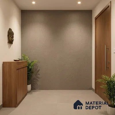 Punch Floor & Wall Tile TL 08031 I Saga Nut 4 ft x 2 ft Matte Finish Vitrified Tile - 9 mm | Suitable For Living Room, Bedroom, Bathoom