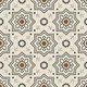 Moroccan Tile TL 08032 B Seoni Beige Beige 2 ft x 2 ft Vitrified Matte Finish - 9 mm | Suitable For Kitchen Backsplash, Balcony, Dining Area | Please Expect a Slight Variation of Pattern | Image 01