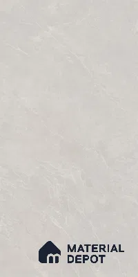 Marble Look Floor & Wall Tile TL 08086 Grigio Chiaro Colourbody 8 ft x 4 ft Vitrified Matte Finish - 9 mm | Adhesive and Spacers Must be Used During Installation