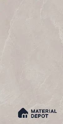 Stone Look Floor & Wall Tile TL 08087 G Archie Bianco 6 ft x 4 ft Vitrified Matte Finish - 9 mm | Adhesive and Spacers Must be Used During Installation