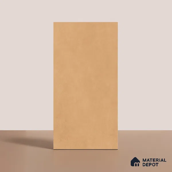 Cement Wall & Floor Tile TL 08102 Oak Brown 4 ft x 2 ft Matte Finish Vitrified Tile - 9 mm | 8 Random Design | Suitable For Living Room, Hall, Bedroom