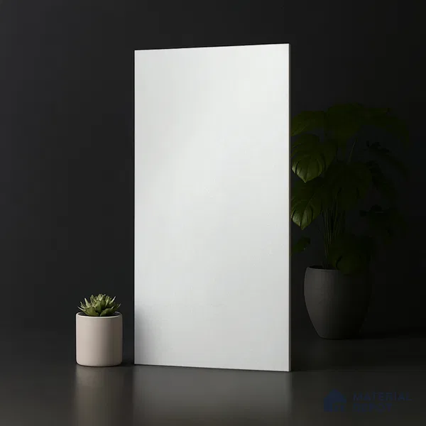 Cement Wall & Floor Tile TL 08104 Ivory Beige 4 ft x 2 ft Matte Finish Vitrified Tile - 9 mm | 8 Random Design | Suitable For Living Room, Hall, Bedroom