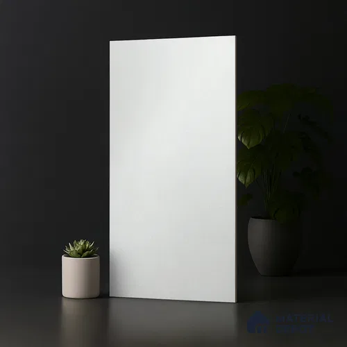 Plain Look Wall & Floor Matte Finish Silver Vitrified Tile | TL 08104 4 ft x 2 ft - 9 mm | Suitable For Living Room, Hall & Bedroom