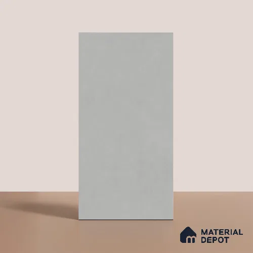 Plain Look Wall & Floor Matte Finish Grey Vitrified Tile | TL 08107 4 ft x 2 ft - 9 mm | Suitable For Living Room, Hall & Bedroom