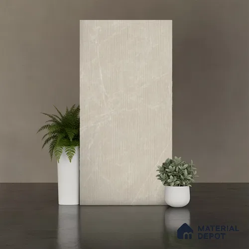 Stone Look Wall Tile TL 08108 B Moonstone Bianco Decor 4 ft x 2 ft Vitrified Matte Finish - 9 mm | Random 4