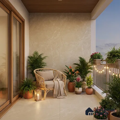 Punch Look Floor & Wall Tile TL 08108 Moonstone Bianco 4 ft x 2 ft Vitrified Matte Finish - 9 mm | Random 4