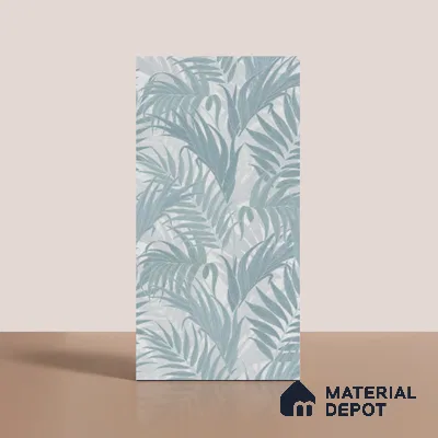 Tropical Wall Tile TL 08120 B SG Ontario Grey Decor 02 Endless 4 ft x 2 ft Vitrified Matte Finish - 9 mm | Suitable for Bathroom, Accent/Feature Wall, Basin Area