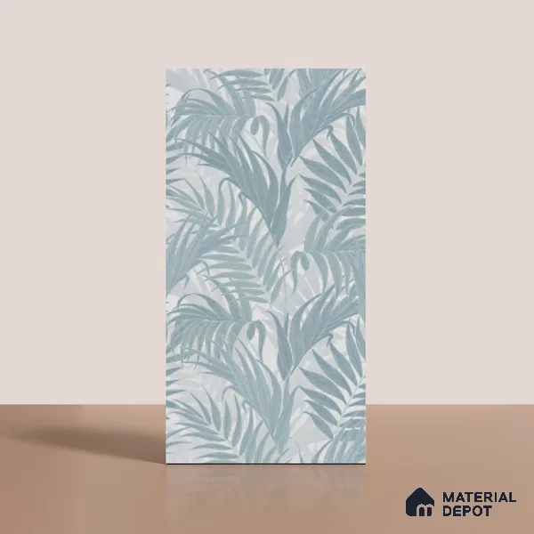 Tropical Wall Tile TL 08120 B SG Ontario Grey Decor 02 Endless 4 ft x 2 ft Vitrified Matte Finish - 9 mm | Suitable for Bathroom, Accent/Feature Wall, Basin Area
