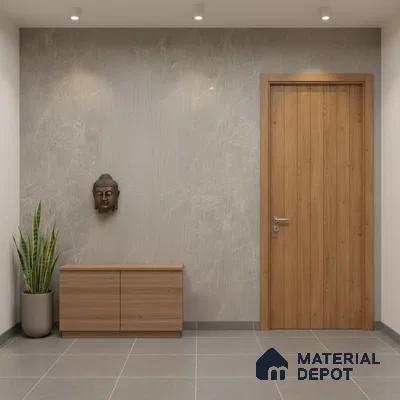 Punch Look Wall Tile TL 08123 B Moonstone Grey Decor 4 ft x 2 ft Vitrified Matte Finish - 9 mm | Random 4