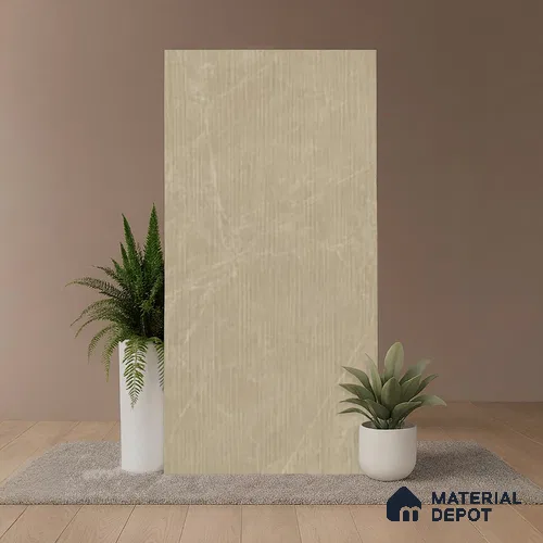 Punch Look Wall Tile TL 08124 B Moonstone Beige Decor 4 ft x 2 ft Vitrified Matte Finish - 9 mm | Random 4