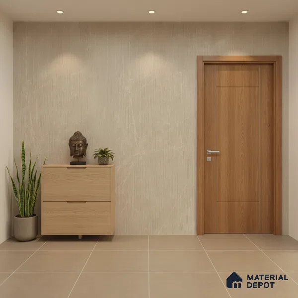 Punch Look Wall Tile TL 08124 B Moonstone Beige Decor 4 ft x 2 ft Vitrified Matte Finish - 9 mm | Random 4