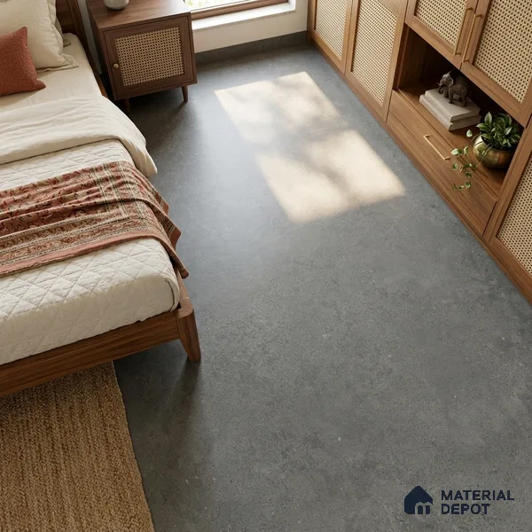Stone Look Floor & Wall Tile TL 08125 D Jackstone Tortora 6 ft x 4 ft Vitrified Matte Finish - 9 mm | Random 12 | Adhesive and Spacers Must be Used During Installation