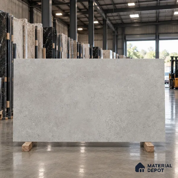 Stone Look Floor & Wall Tile TL 08125 F Jackstone Amber 6 ft x 4 ft Vitrified Matte Finish - 9 mm | Random 12 | Adhesive and Spacers Must be Used During Installation