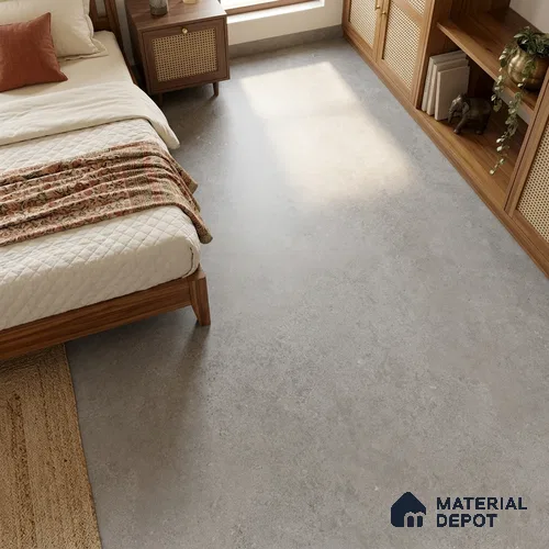 Stone Look Floor & Wall Tile TL 08125 F Jackstone Amber 6 ft x 4 ft Vitrified Matte Finish - 9 mm | Random 12 | Adhesive and Spacers Must be Used During Installation