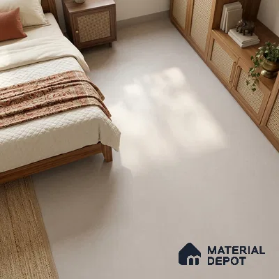 Stone Look Floor & Wall Tile TL 08133 E Zircon Beige 6 ft x 4 ft Vitrified Matte Finish - 9 mm | Random 8 | Adhesive and Spacers Must be Used During Installation