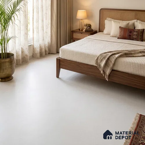 Stone Look Floor & Wall Tile TL 08133 G Zircon Grey 6 ft x 4 ft Vitrified Matte Finish - 9 mm | Random 8 | Adhesive and Spacers Must be Used During Installation