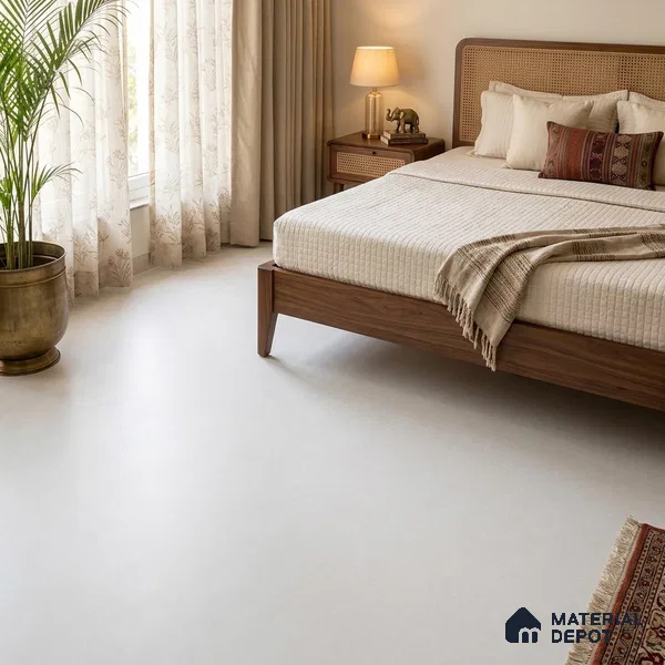 Stone Look Floor & Wall Tile TL 08133 G Zircon Grey 6 ft x 4 ft Vitrified Matte Finish - 9 mm | Random 8 | Adhesive and Spacers Must be Used During Installation