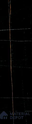 Marble Look Wall & Floor Tile TL 08151 Sahara Bruno Noir 10 ft x 2.6 ft Porcelain Matte Finish - 15 mm | Random 2 | Adhesive and Spacers Must be Used During Installation