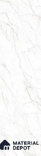 Marble Look Wall & Floor Tile TL 08158 Statuario Oro 10 ft x 2.6 ft Porcelain Glossy Finish - 15 mm | Random 3 | Adhesive and Spacers Must be Used During Installation