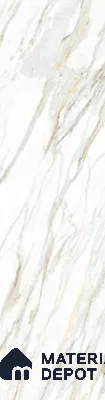 Marble Look Wall & Floor Tile TL 08160 Borghini 10 ft x 2.6 ft Porcelain Glossy Finish - 15 mm | Random 4 | Adhesive and Spacers Must be Used During Installation
