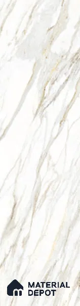 Marble Look Wall & Floor Tile TL 08160 Borghini 10 ft x 2.6 ft Porcelain Glossy Finish - 15 mm | Random 4 | Adhesive and Spacers Must be Used During Installation