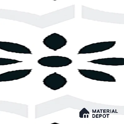 Parking Patterned Floor Tile TL 08194 CH-8 16 inch x 16 inch | Vitrified Anti Skid Matte Finish Heavy Duty Tile - 12 mm | Suitable For High Traffic Areas, Bathroom, Balcony | Pattern Alignment May Vary | 2-3 mm Spacer is Mandatory