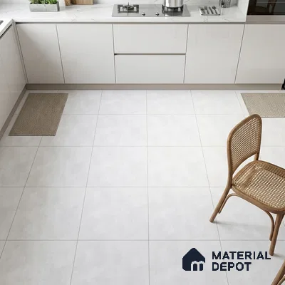 Stone Look Wall & Floor Tile TL 08213 E Oyster Ice 2 ft x 2 ft Vitrified Matte Finish - 9 mm